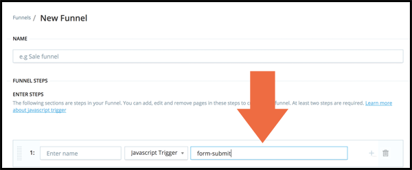 Choose your own Javascript trigger and add it to your side by either hardcoding or through a Tag Manager