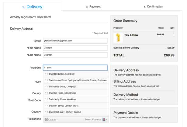 Ecommerce Checkout Page Example