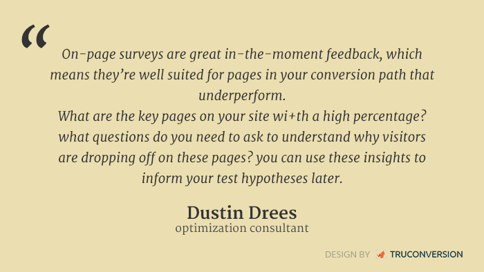 Dustin Drees on Onsite Surveys