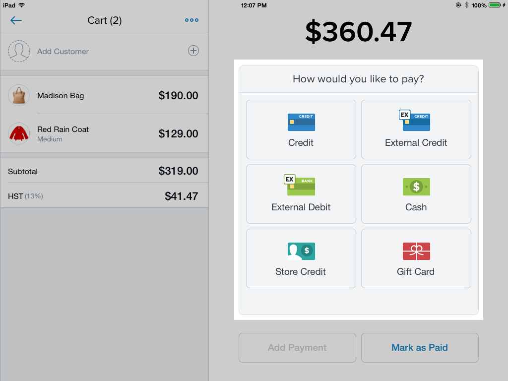 Use Multiple payment options at your Checkout page